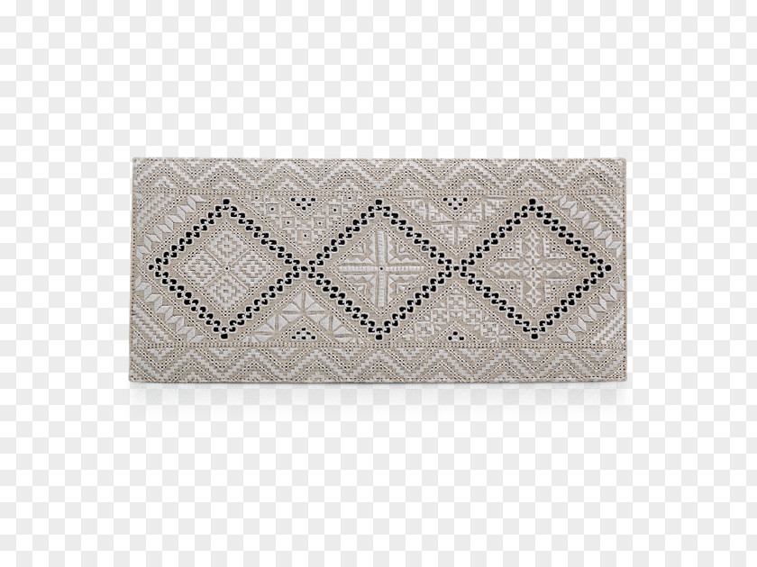 Linen Thread Place Mats Rectangle PNG