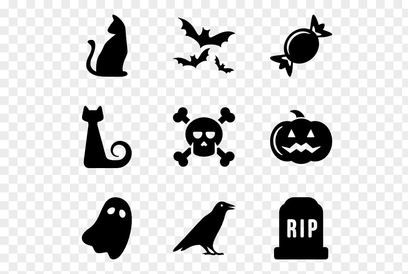 Mid-autumn Design Element Symbol Horror Icon Clip Art PNG