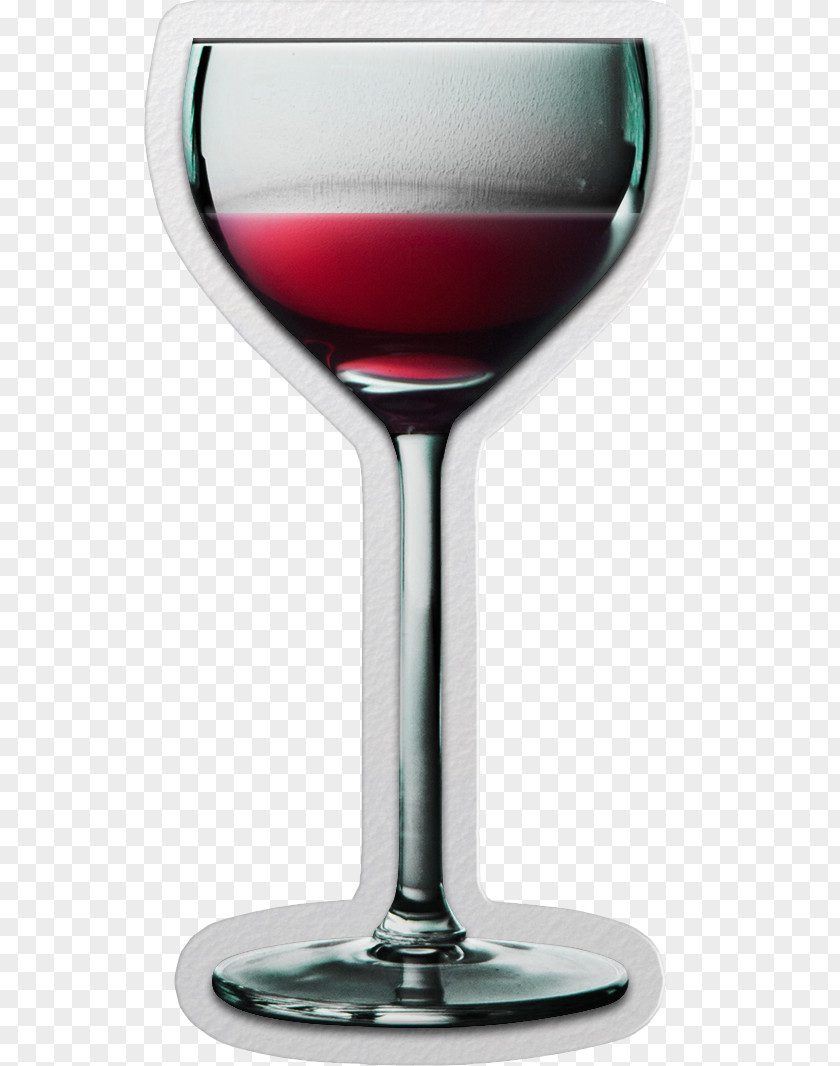 Paper Hand-painted Wine Glasses Red Glass PNG