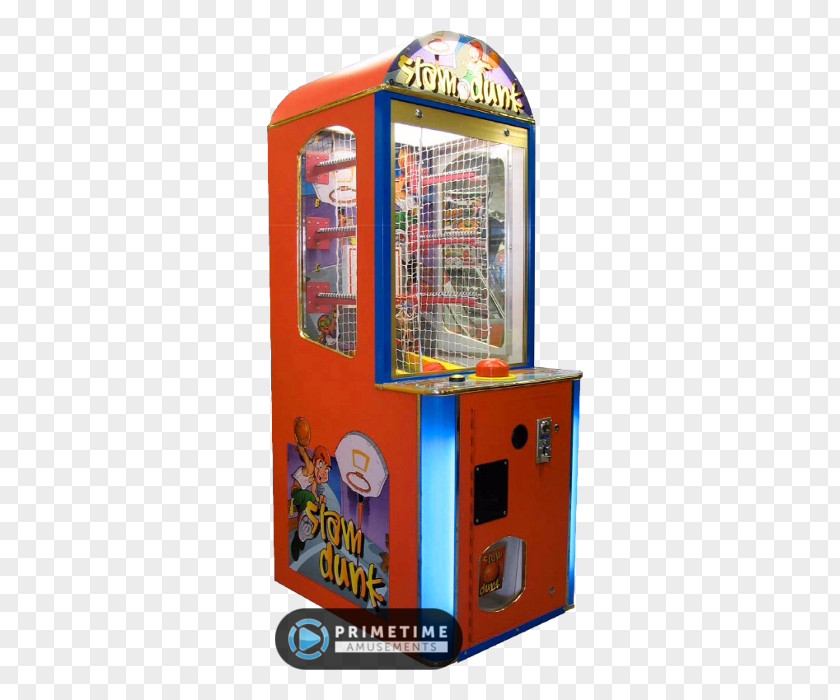 SlamDunk Merchandiser Game Amusement Arcade Machine Primetime Amusements PNG