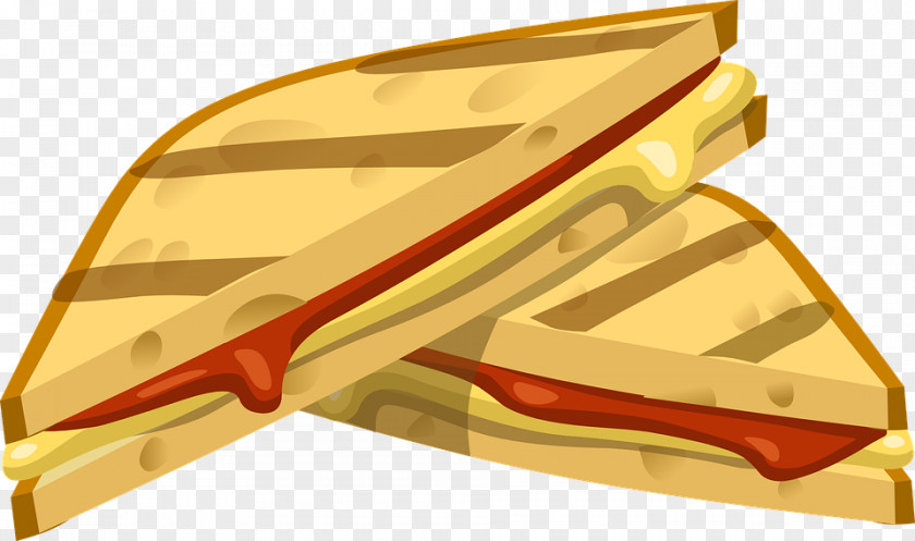 Barbecue Ham And Cheese Sandwich Toast Clip Art PNG