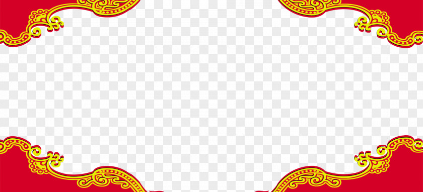 Chinese New Year Festive Atmosphere Elements Red PNG