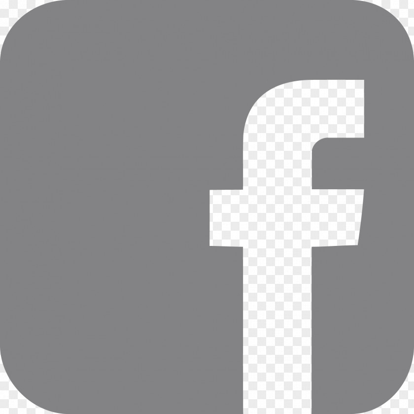 Gray Facebook Social Media LinkedIn Network PNG