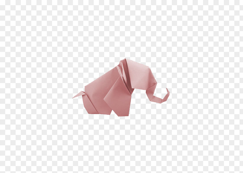 Korea Cute Cartoon Animation Origami Elephant Traditional Stock Photography PNG