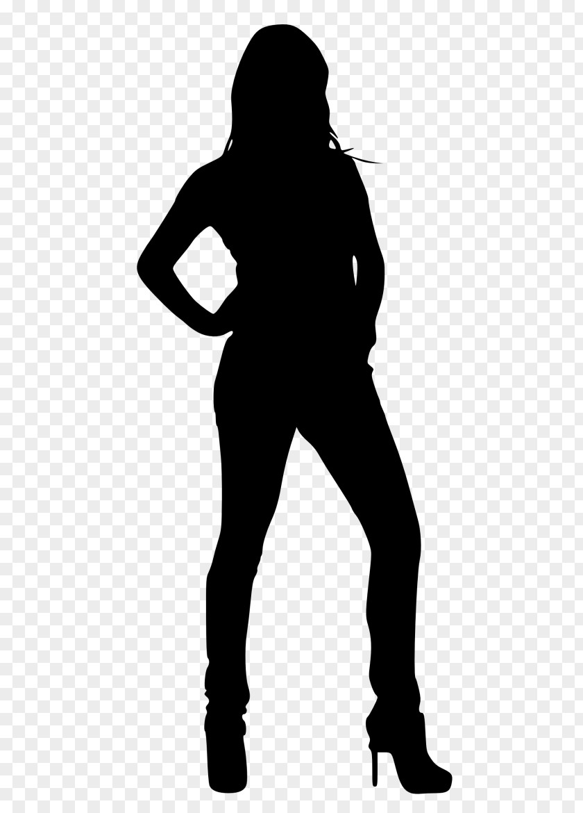 Silhouette Female Woman Clip Art PNG