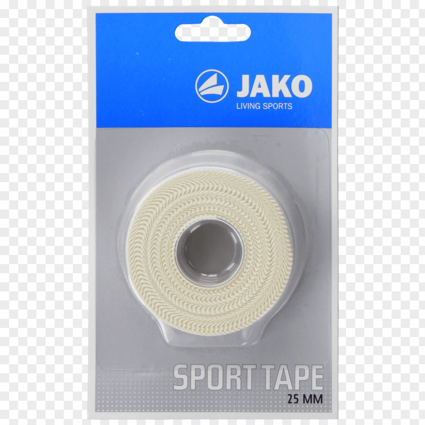 Sport Tape Elastic Therapeutic Athletic Taping White Black Jako PNG