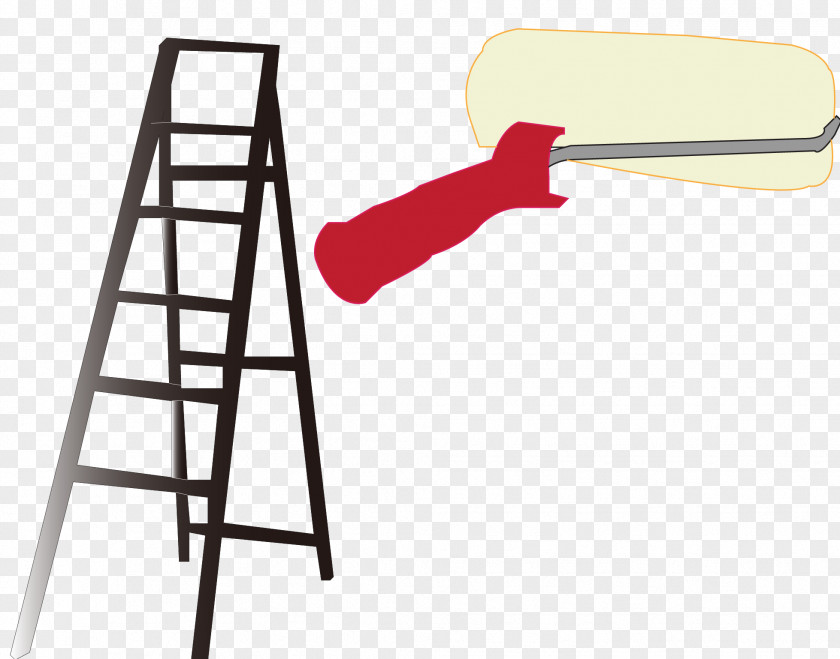 Vector Brush Material Ladder Paint PNG