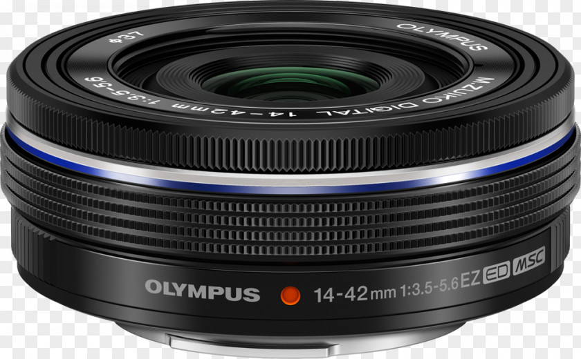 Camera Lens Olympus M.Zuiko Digital ED 14-42mm F/3.5-5.6 EZ Wide-Angle Zoom Micro Four Thirds System PNG