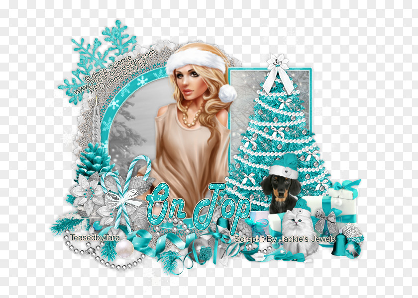 Christmas Ornament Turquoise Day PNG