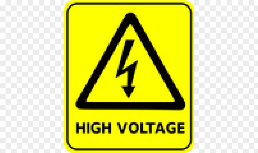 High Voltage Occupational Safety And Health Sign Hazard PNG