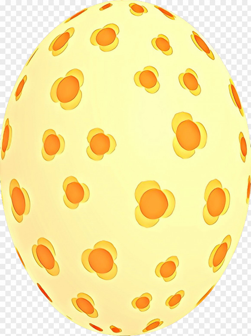 Easter Egg Sphere Pattern PNG
