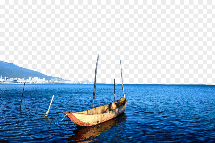 Erhai Ship Sailing Lake Hu1ed9i An Cangshan Da Nang Dali PNG