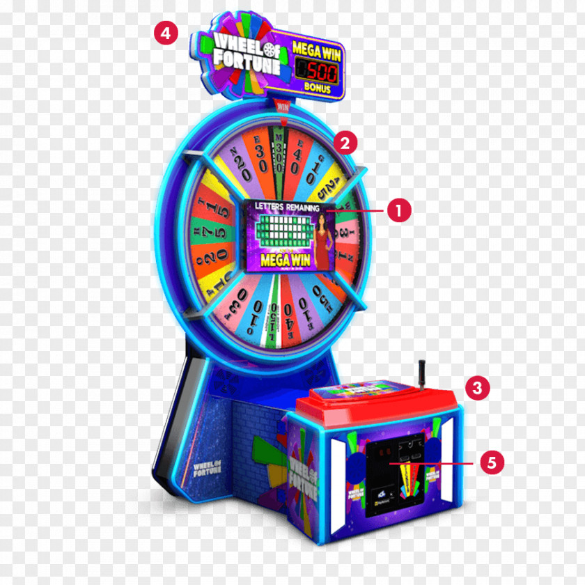 Fortune Wheel Arcade Game Show Amusement Television Redemption PNG