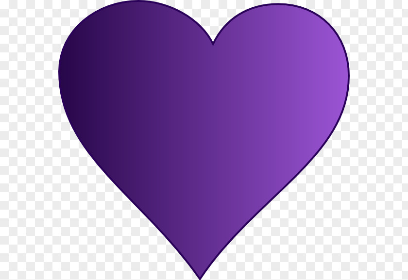 Purple Heart Magenta Clip Art PNG
