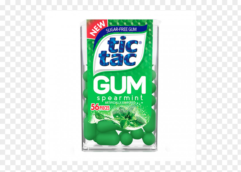 Chewing Gum Tic Tac Mint Kroger Mentha Spicata PNG