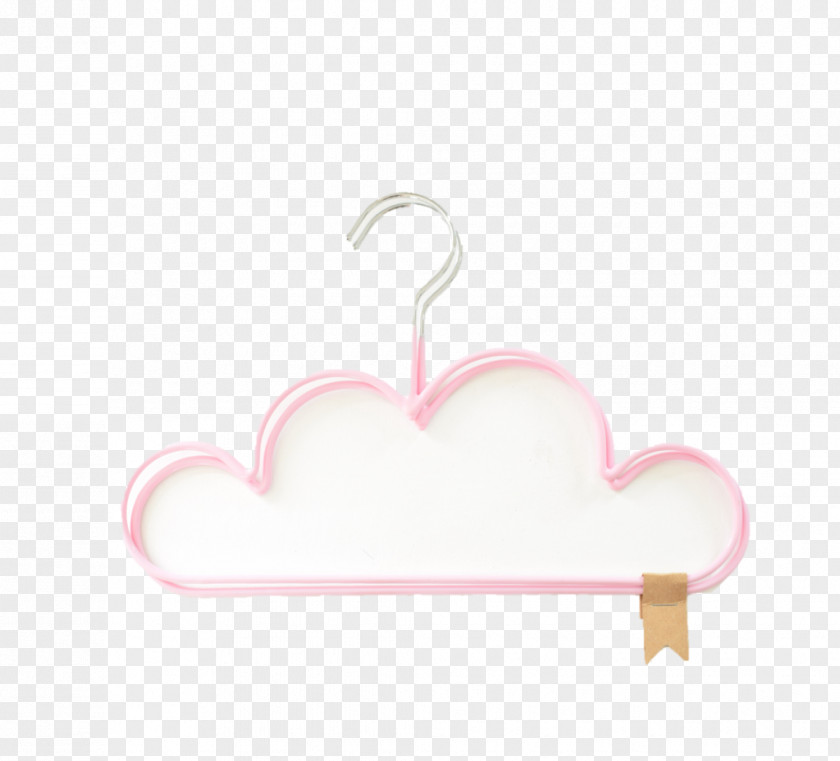 Cloud Set Product Design Clothes Hanger Pink M Body Jewellery PNG