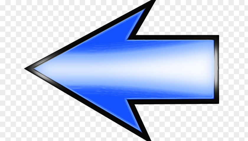 Logo Symbol Blue Arrow PNG