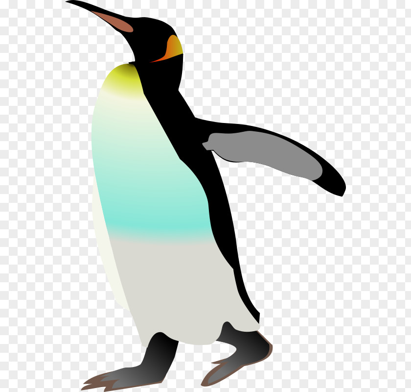 LOVE Emperor Penguin Bird Clip Art PNG