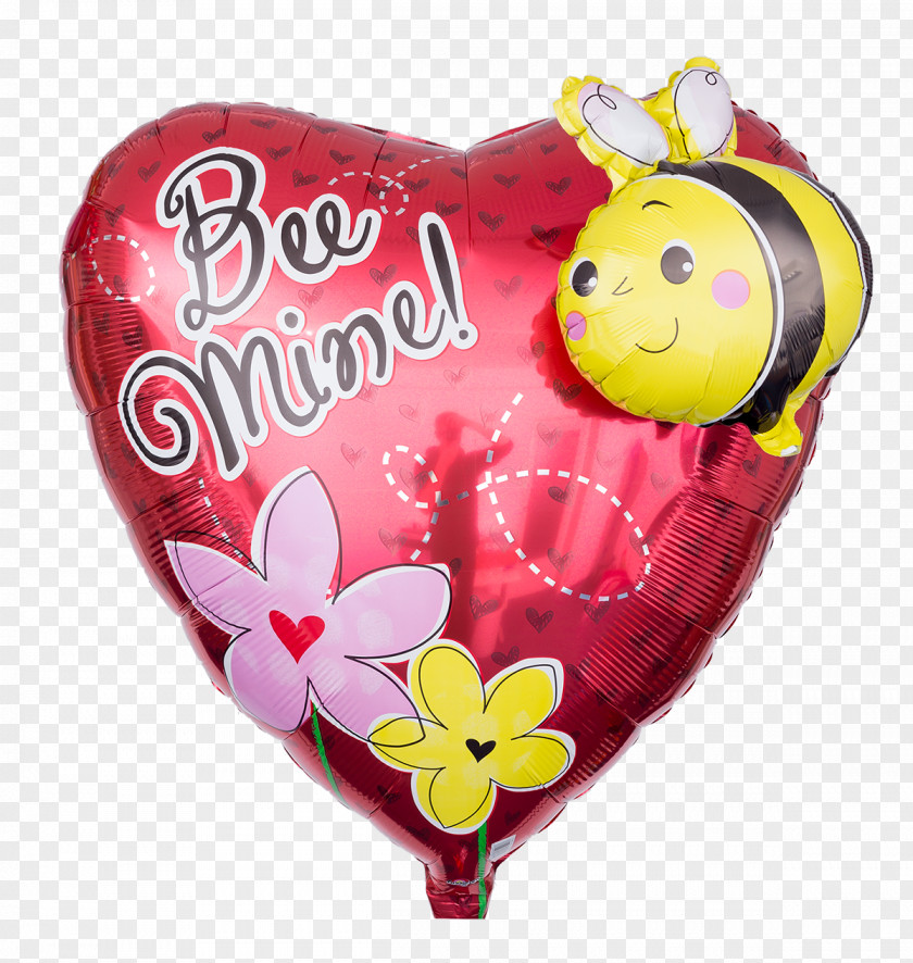 Mining Honey Bees Toy Balloon Love Heart Gift PNG