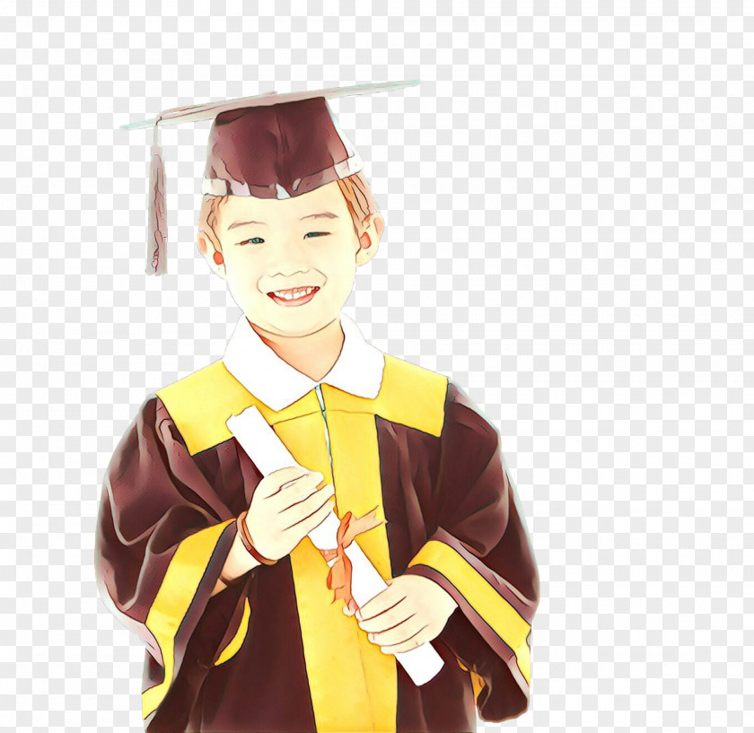 Smile Gesture Graduation Cartoon PNG