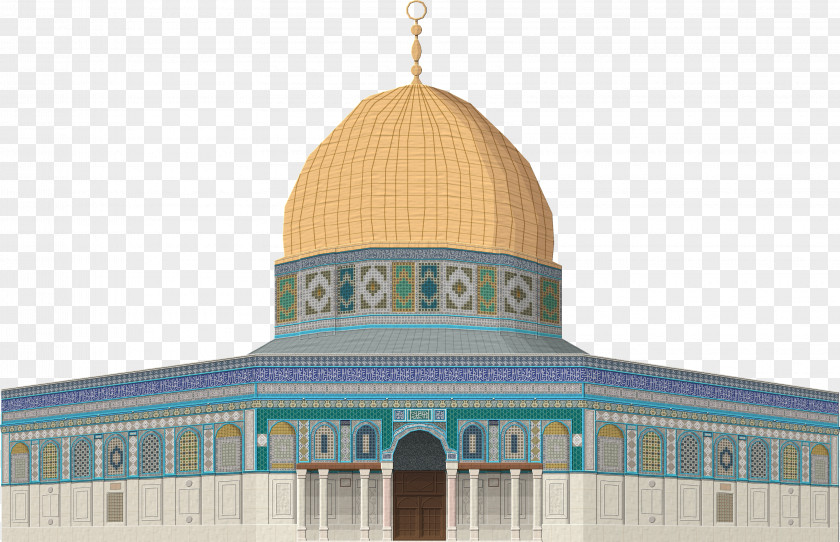 Dome Of The Rock Mosque Drawing Allah PNG