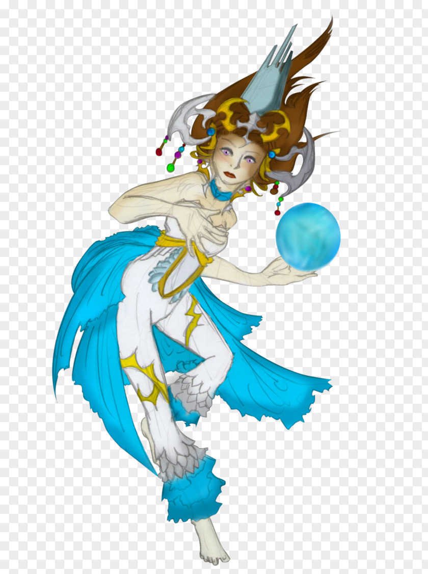 Fabula Nova Crystallis Final Fantasy Fairy Costume Design Clip Art PNG