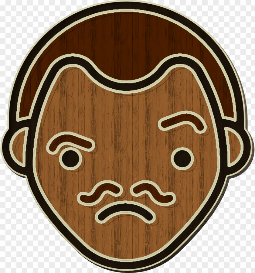 Man Icon Linear Color Emoticons Perplexity PNG