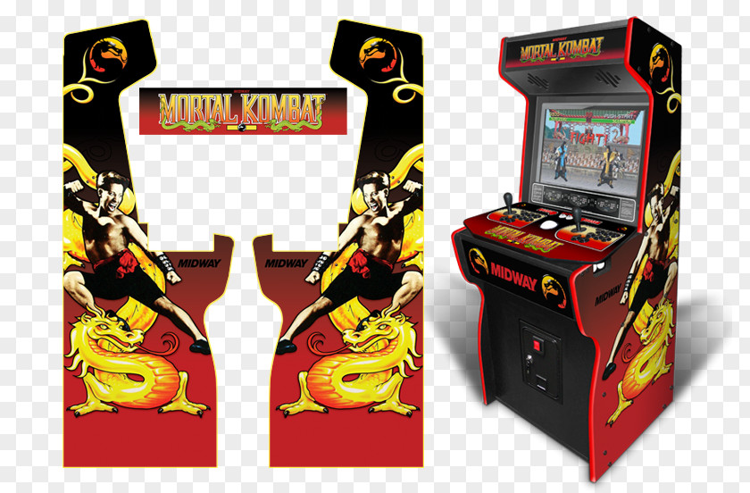 Movie Machine Frogger Street Fighter Asteroids Arcade Game Cabinet PNG