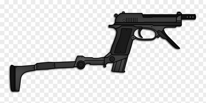 Weapon Trigger Beretta 93R Airsoft Guns Firearm PNG
