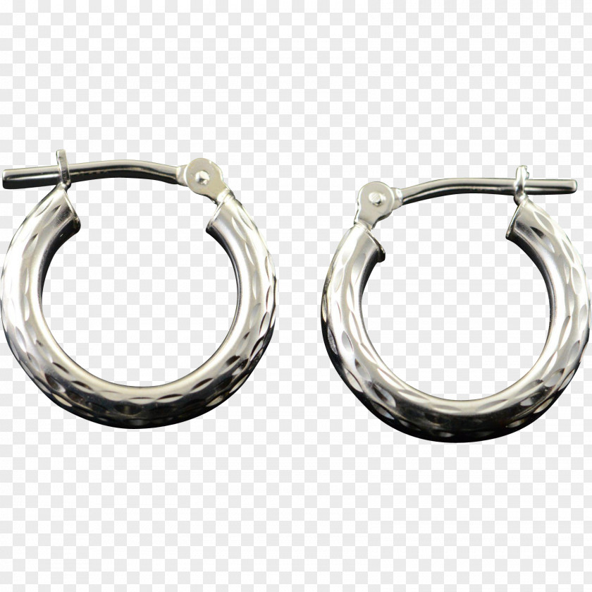 Beautify Earring Silver Body Jewellery PNG