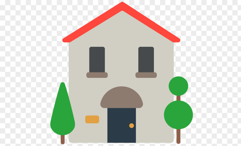Emoji House Text Messaging Sticker SMS PNG