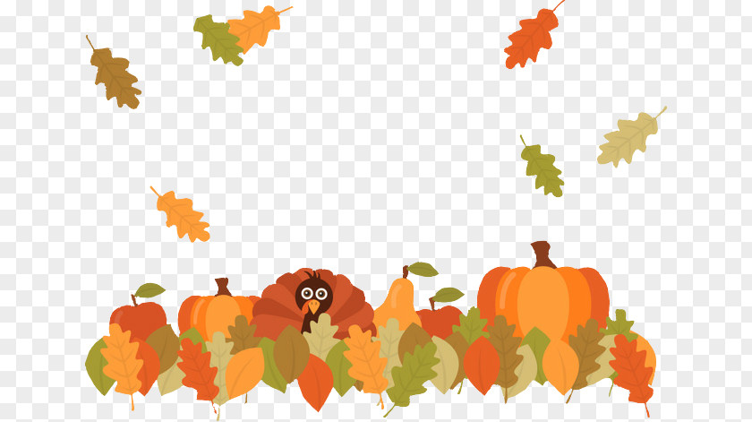 Pumpkin Thanksgiving Clip Art PNG