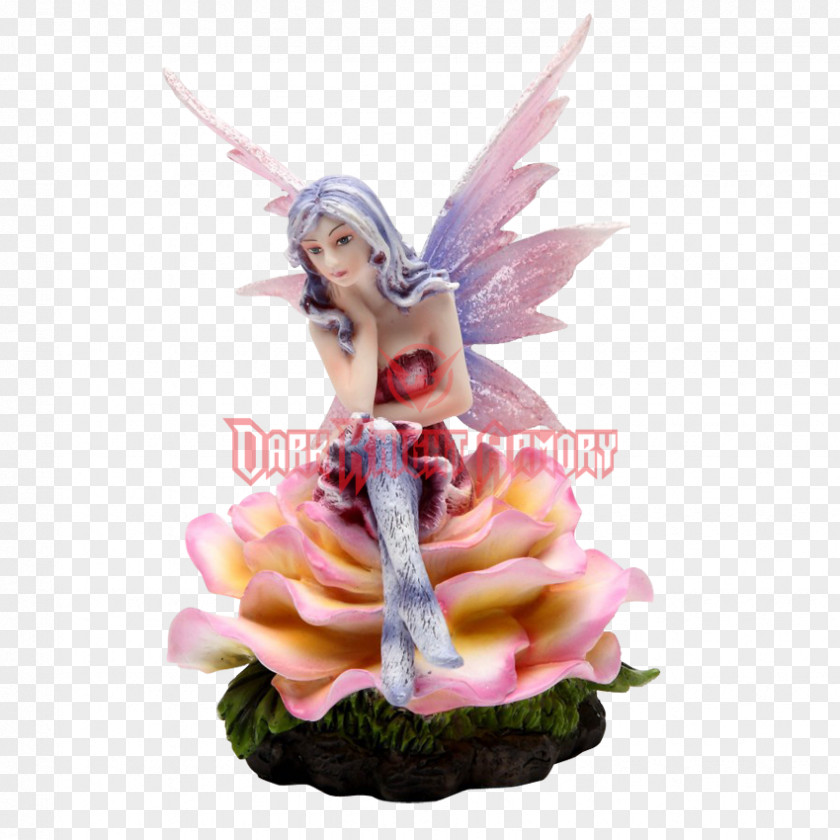 The Fairy Scatters Flowers Figurine Gifts Statue Legendary Creature PNG