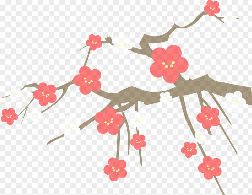 Baby Products Twig Cherry Blossom PNG