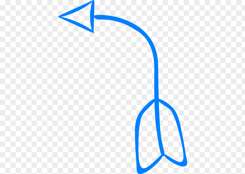 CUTE ARROW Curve Drawing Clip Art PNG