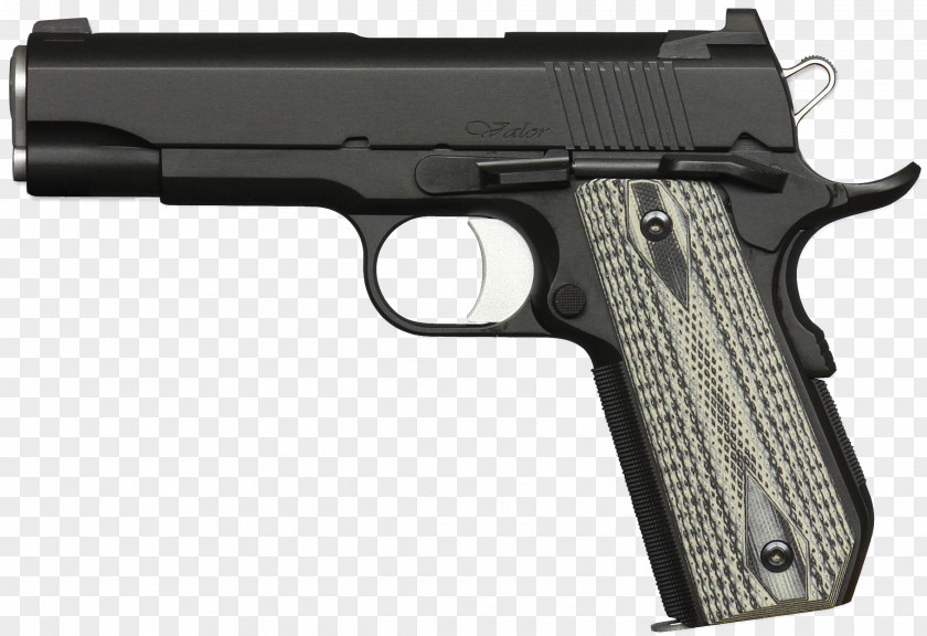 Handgun Dan Wesson Firearms .45 ACP M1911 Pistol PNG