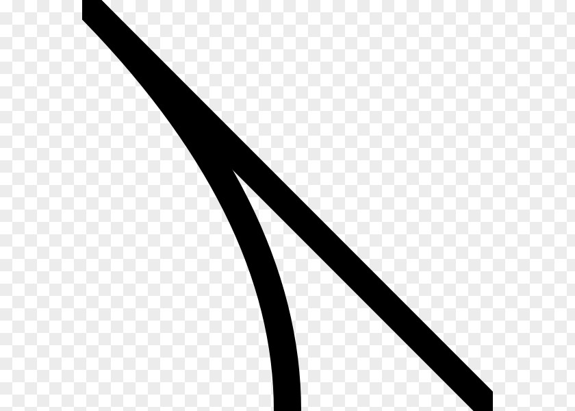Line Angle White Black M Clip Art PNG