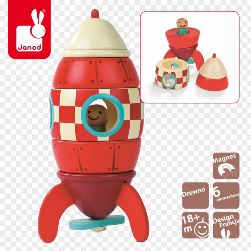 Rocket Toy Child Game Holzspielzeug PNG