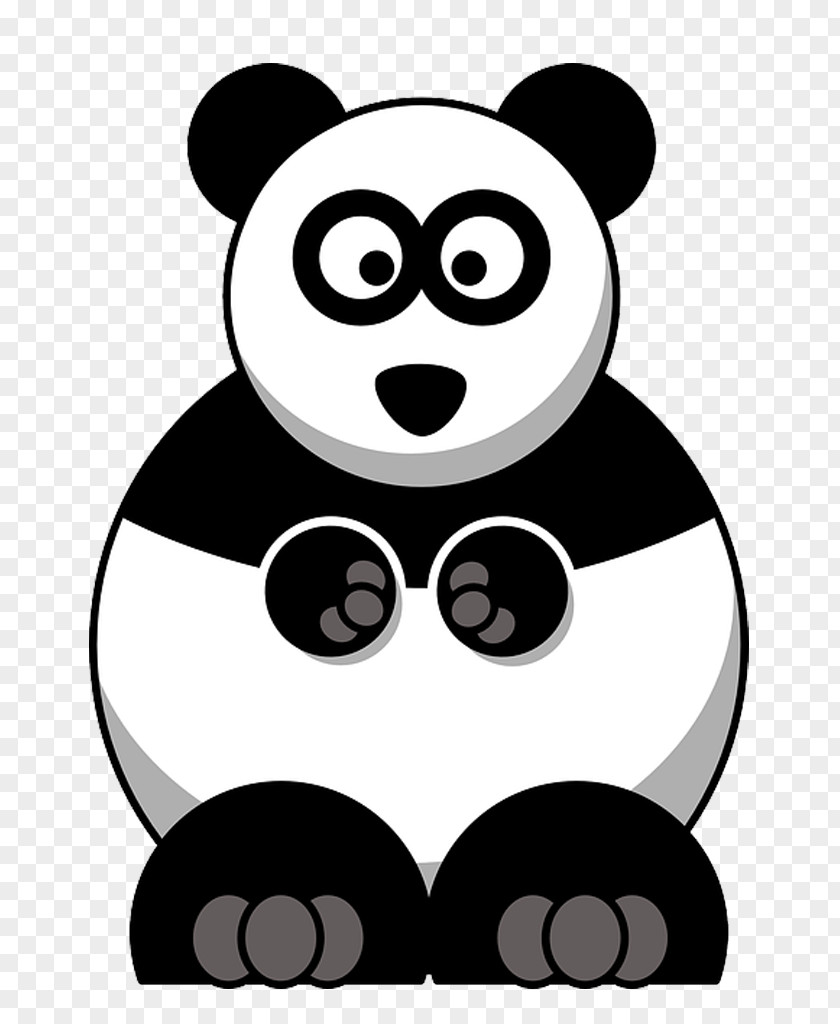 Urso Giant Panda Clip Art PNG