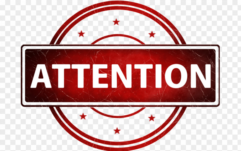 Attention Image Logo Clip Art PNG