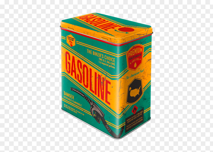 Box Tin Can Gasoline PNG