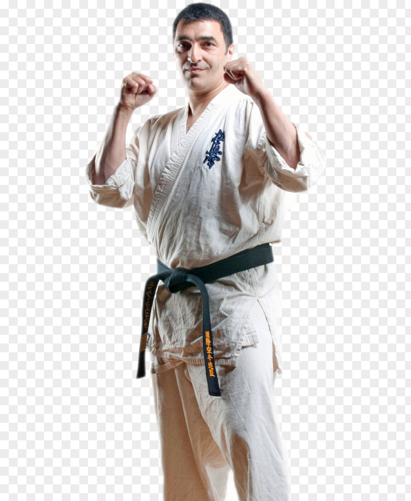 Karate Dobok Dojo Kyokushin Shihan PNG