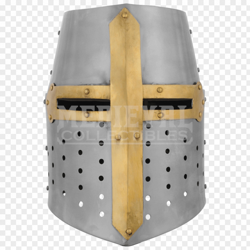 Knight Crusades Great Helm Middle Ages Helmet PNG