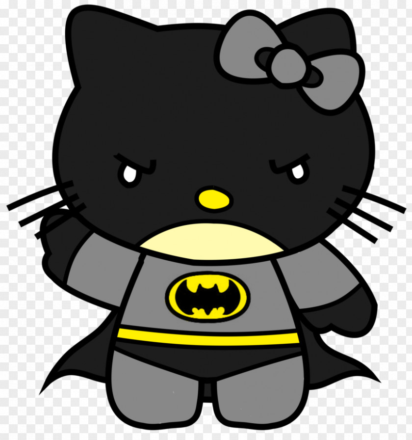 Baby Batman Hello Kitty Batgirl Batwoman Robin PNG