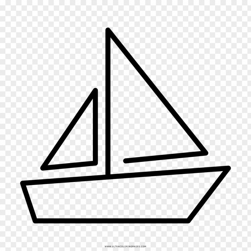 Boat Sailboat Sailing Ship Drawing PNG