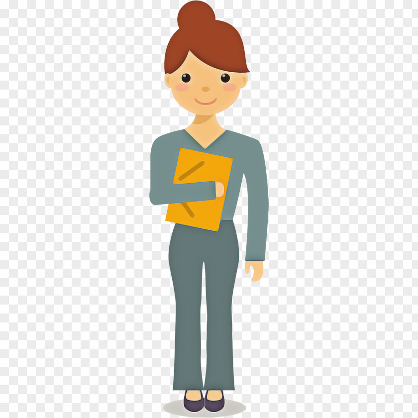 Cartoon Standing Male Animation Gesture PNG