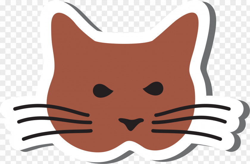 Cat Face Kitten Felidae Clip Art PNG