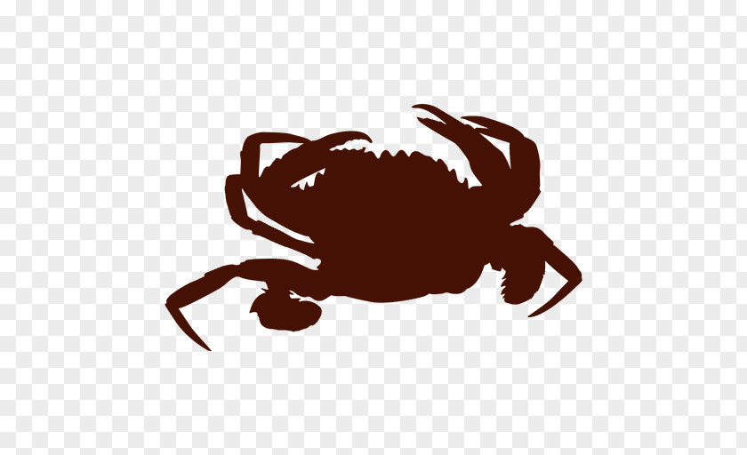 Crab Dungeness Silhouette Clip Art PNG