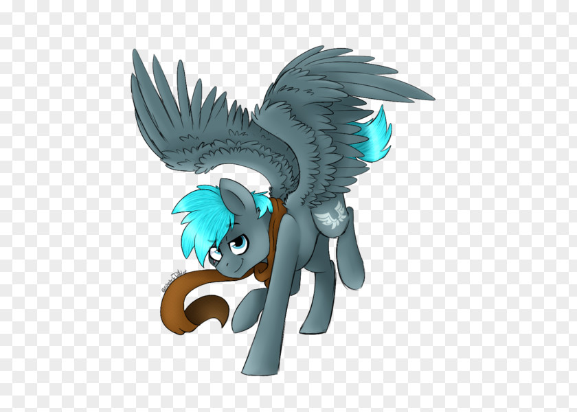 Horse Cartoon Figurine Feather PNG