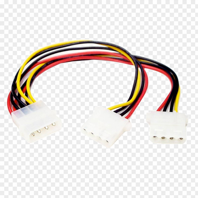 Molex Connector Electrical Cable Serial ATA SATA Power PNG